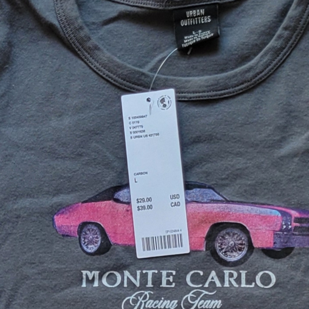 NWT Urban Outfitters Monte Carlo Baby Tee - Picture 4 of 4